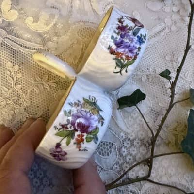 Набор для специй 12 см Мейсенский букет фарфор