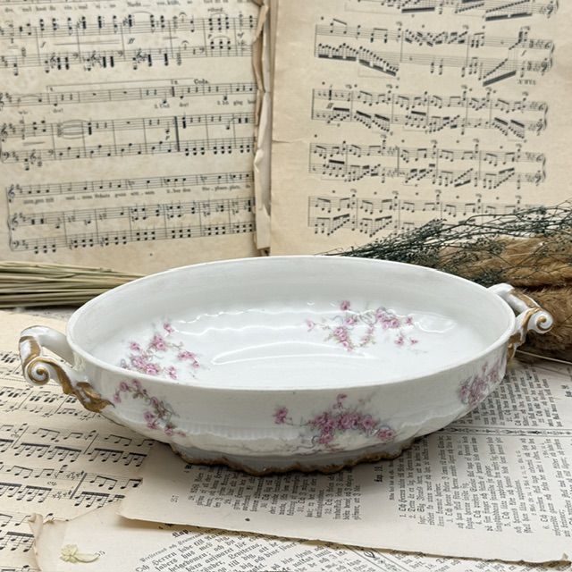 Легумье салатник без крышки Haviland Limoges 29 см фарфор Франция