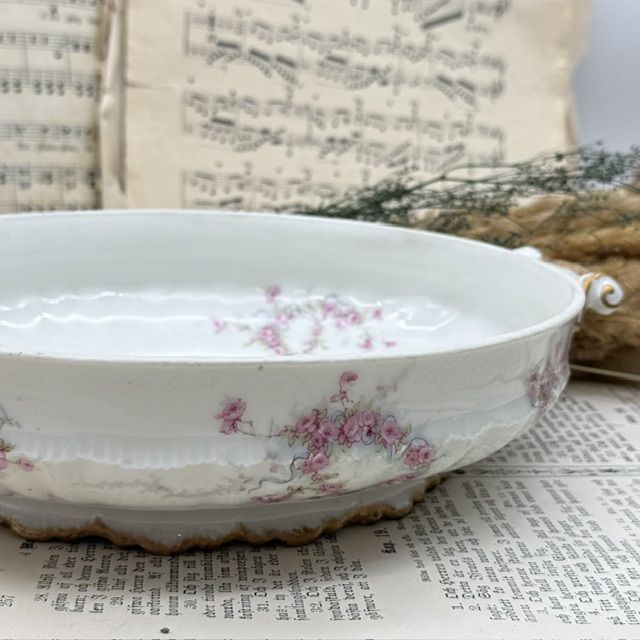 Легумье салатник без крышки Haviland Limoges 29 см фарфор Франция