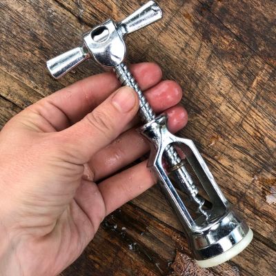 Механический штопор 16 см сталь