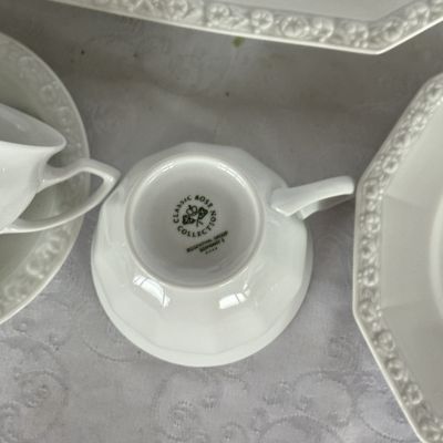 Чайная пара Rosenthal Maria Classic Rose белый 200 мл Германия