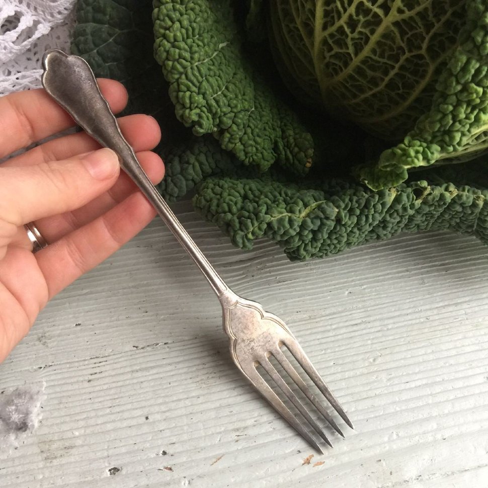 Вилка столовая рыбная, гравировка D