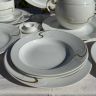 Тарелка глубокая Rosenthal Asimmetria 23 см Studio linie золочение Германия