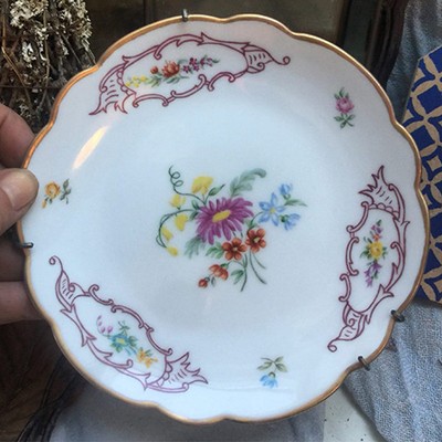 Блюдце Rosenthal букет с герберой