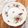 Тарелка Rosenthal Maria Classic Rose Мейсенский букет 20 см Германия
