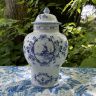 Ваза чайница с крышкой Delft Мельница 34 см Голландия