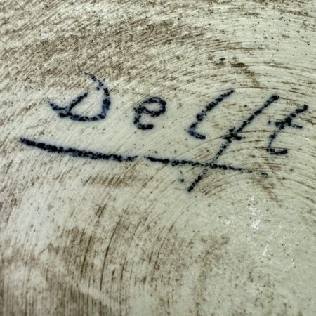 Ваза чайница с крышкой Delft Мельница 34 см Голландия