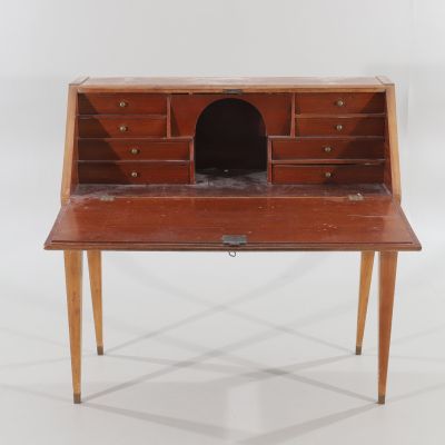 Секретер 19 век Англия 3 ценных породы дерева