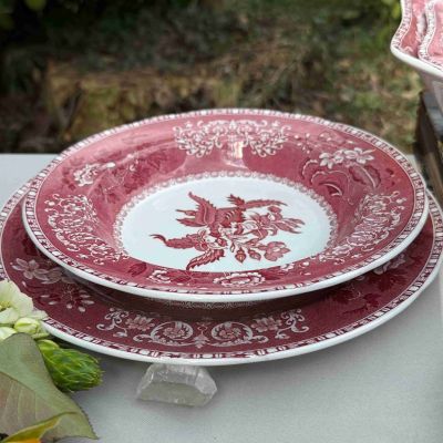 Тарелка глубокая Spode Pink Camilla 23 см фарфор Англия