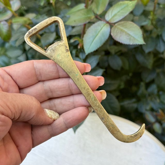 Открывашка Крюк 14 см латунь