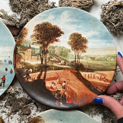 Тарелка Городской пейзаж 19 см Голландия 