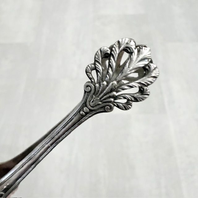 Щипцы для льда и сахара Арнуво 13 см серебрение Франция      