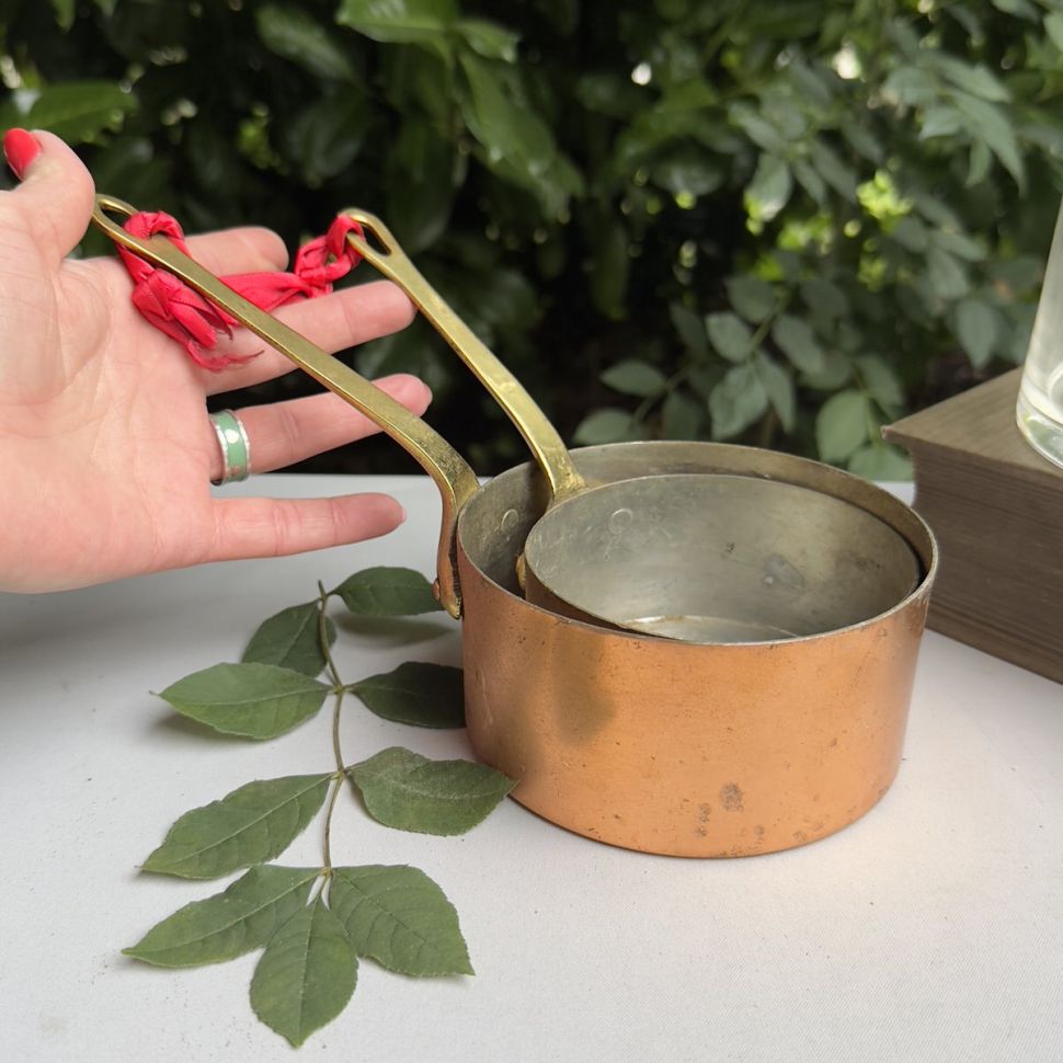 Ковш 350 мл медь латунь 