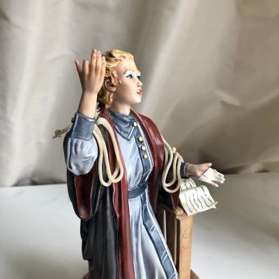 Статуэтка 29 см Правосудие La Medea Capodimonte, Италия