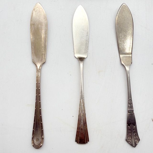 Нож для намазывания 13 см серебрение