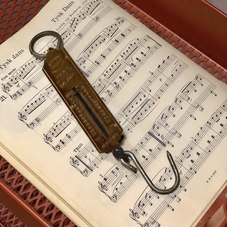 Безмен весы старинный Англия 50-е гг