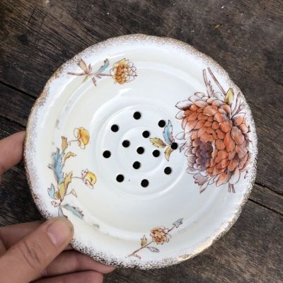 Блюдце ситечко 14 см.