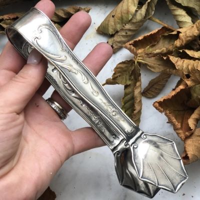 Щипцы мельхиор большие 