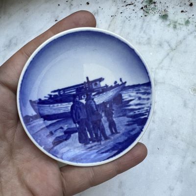 Блюдце мини 8 см Royal Copenhagen Дания