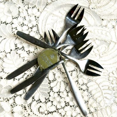 Вилка трезубец WMF Cromargan 15 см сталь Германия