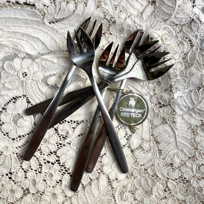 Вилка трезубец WMF Cromargan 15 см сталь Германия