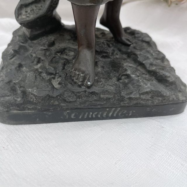 Скульптура Semailles Посев 33 см регюль Франция