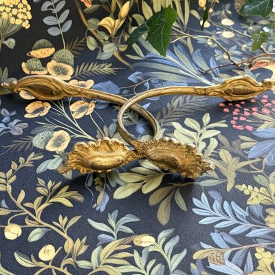 Держатель для штор 17 см пара Франция латунь