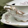 Террин на блюде Haviland Limoges 33 см фарфор Франция