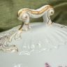 Террин на блюде Haviland Limoges 33 см фарфор Франция
