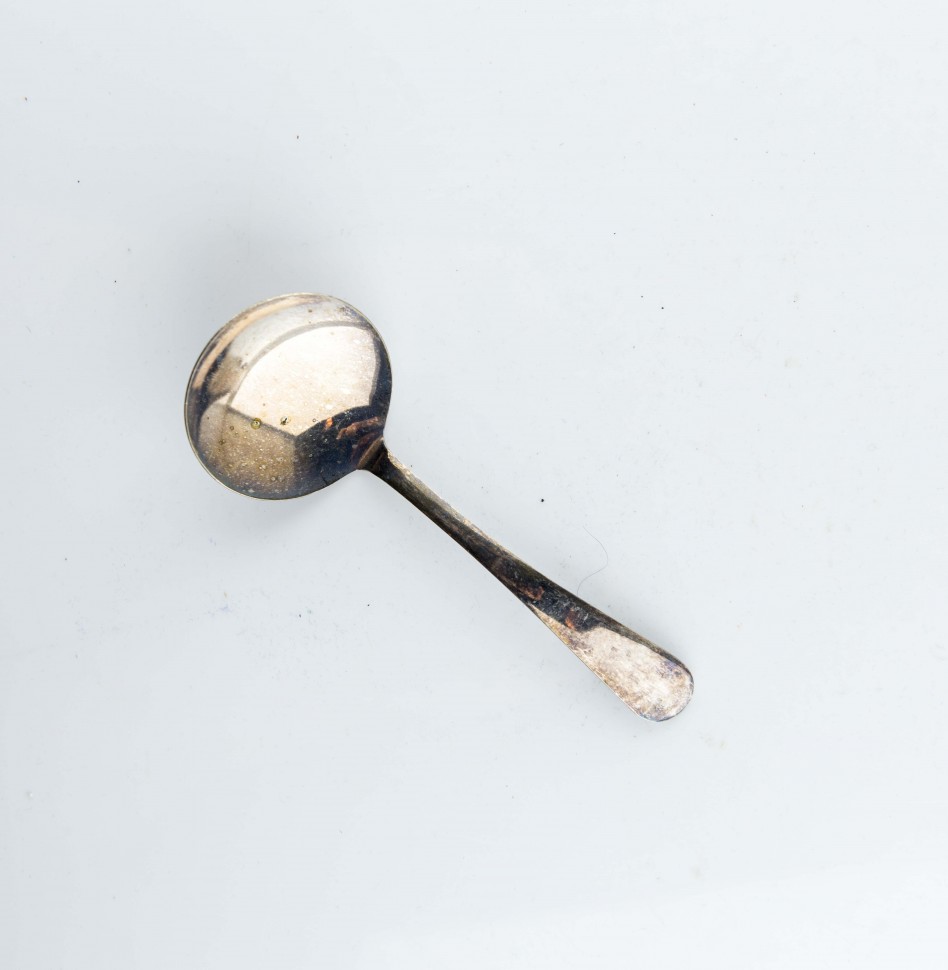 Ложка круглая с изогнутой ручкой