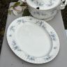 Блюдо овальное Royal Albert Blue Blossom 42 см Англия