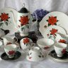 Блюдо Royal Albert Tahiti 1950-1960 гг 24 см Англия 