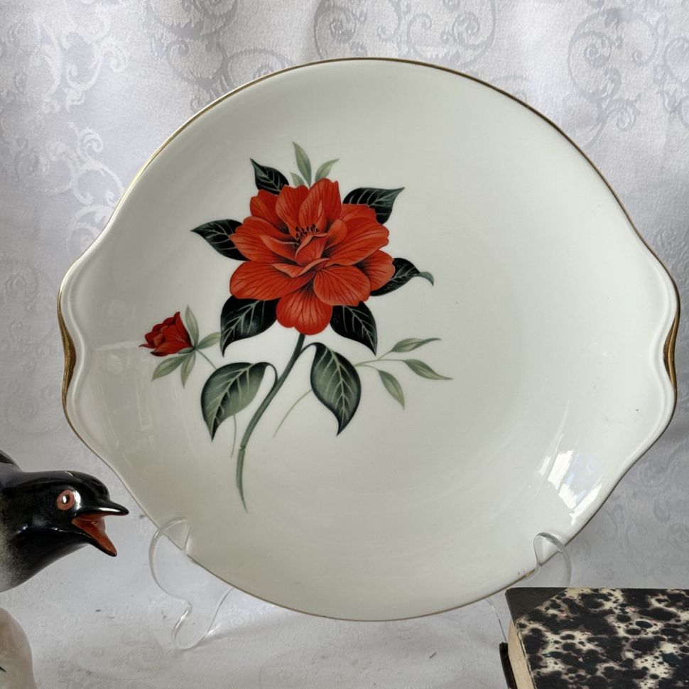 Блюдо Royal Albert Tahiti 1950-1960 гг 24 см Англия 