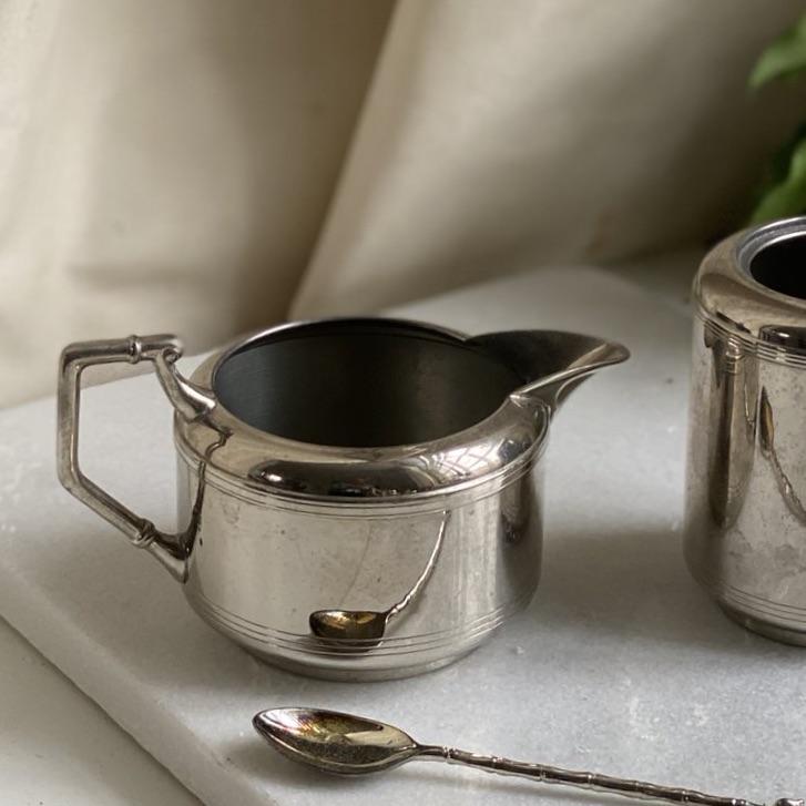 Молочник 200 мл Daalderop Голландия мельхиор