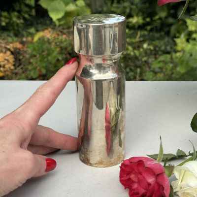 Солонка 15 см серебрение Франция