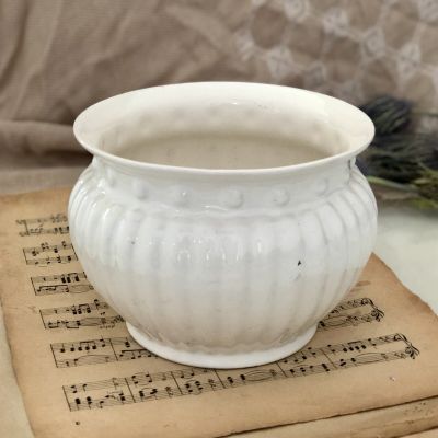 Ваза кашпо белый Delft, Голландия