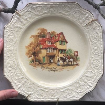 Тарелка Квадратная Crown Devon 