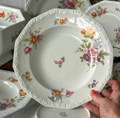 Тарелка глубокая Rosenthal Maria Classic Rose 24 см Германия