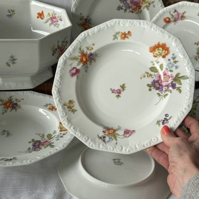 Тарелка глубокая Rosenthal Maria Classic Rose 24 см Германия 