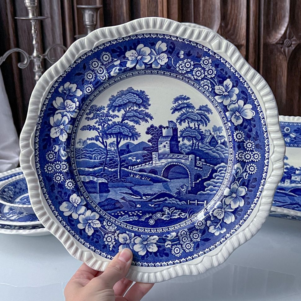 Тарелка Copeland Spodes Tower 26 см Англия