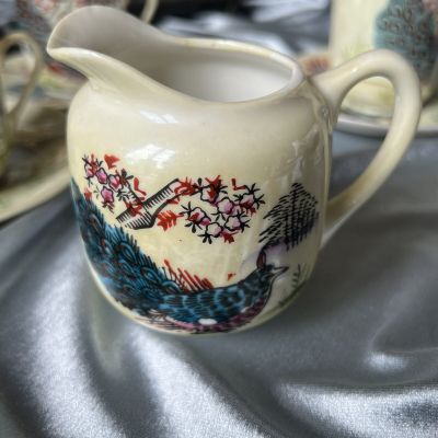 Молочник Павлин 200 мл фарфор Япония