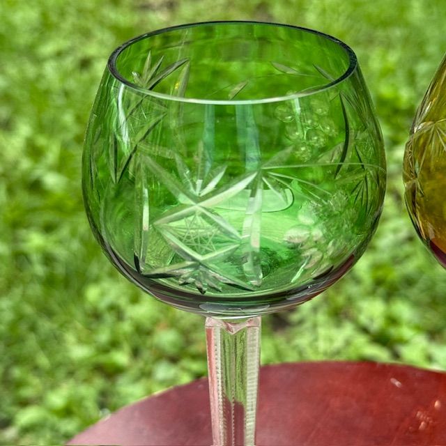 Бокал для вина набор 2 шт. 200 мл хрусталь Германия дизайн 4