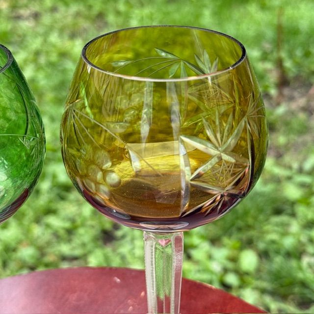 Бокал для вина набор 2 шт. 200 мл хрусталь Германия дизайн 4