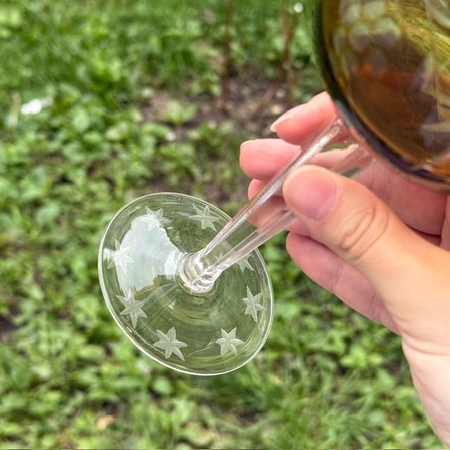 Бокал для вина набор 2 шт. 200 мл хрусталь Германия дизайн 4