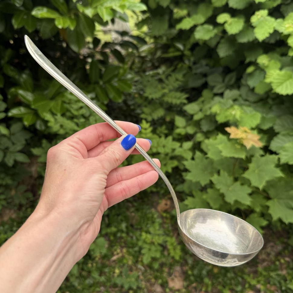 Половник 31 см Gero 90 серебрение