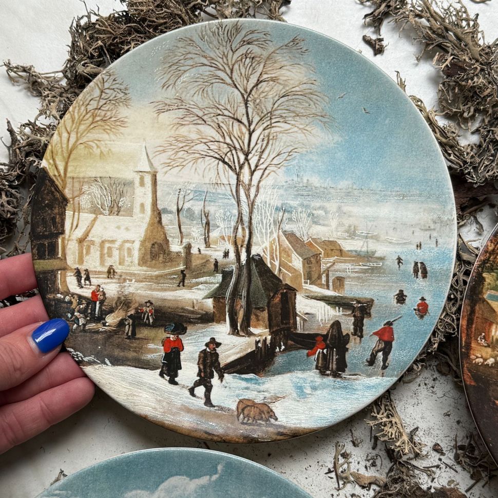 Тарелка Городской пейзаж 19 см Голландия