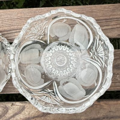 Бонбоньерка 14 см хрусталь Германия 