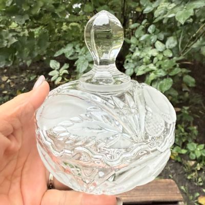 Бонбоньерка 14 см хрусталь Германия 