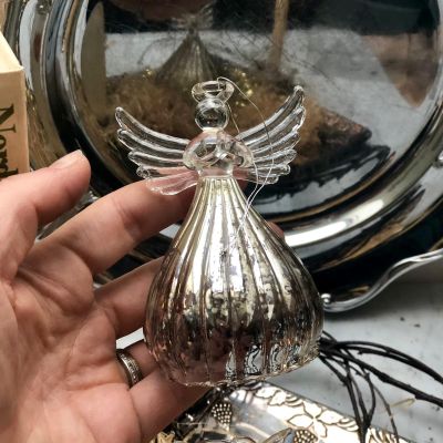 Ангел малый Елочный шар Дания Jette Frokich