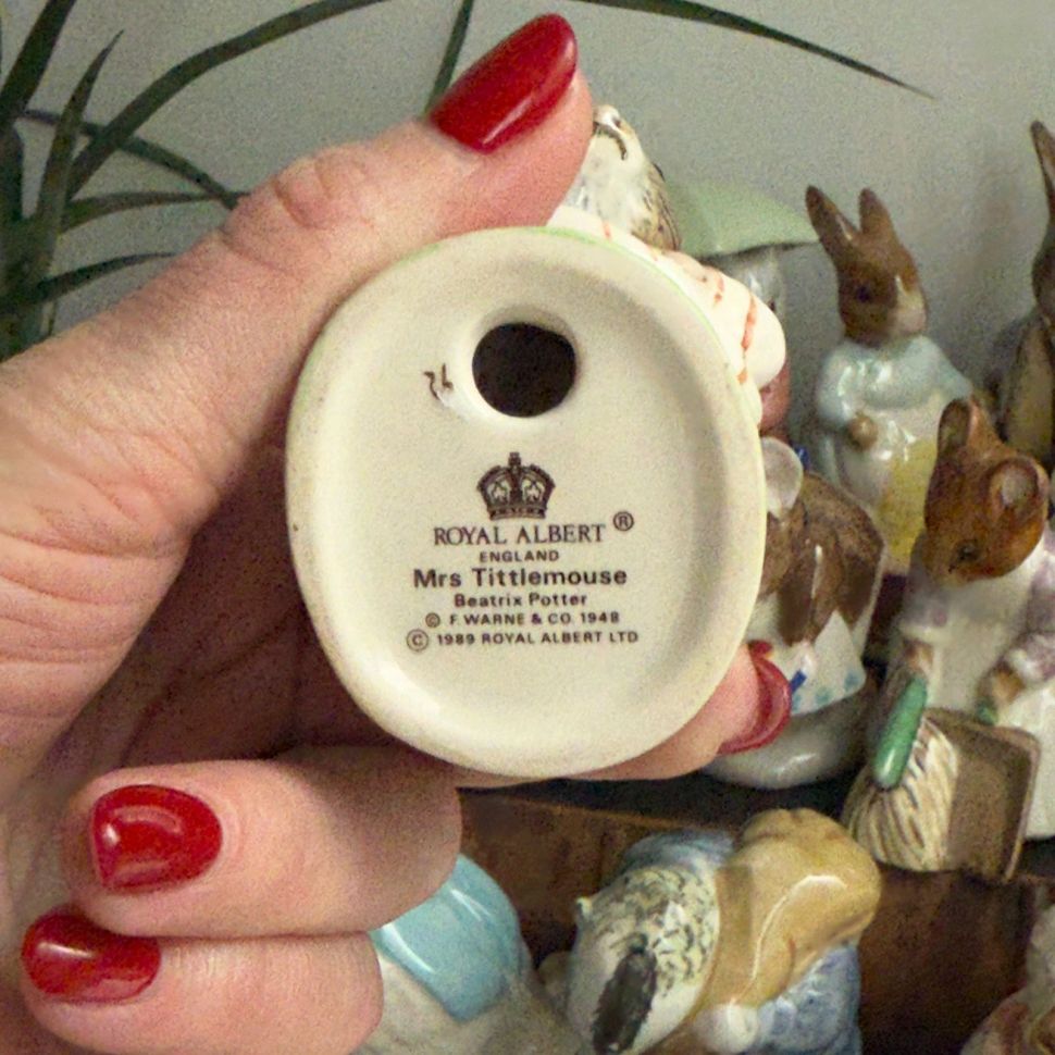 Статуэтка Beatrix Potter Mrs Tittlemouse Англия 
